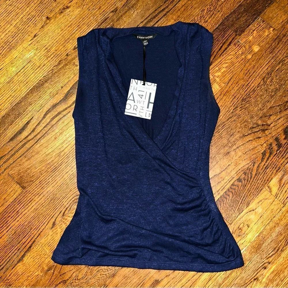 41 Hawthorn Navy Women's Blouse